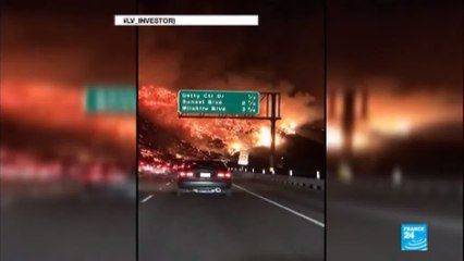 California: Four wildfires rage in the Los Angeles area