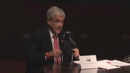 Piñera: Mi opción representa "poner a Chile de pie y en marcha nuevamente"