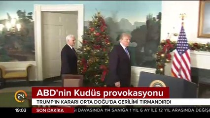 ABD'nin Kudüs provokasyonu