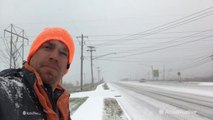 Reed Timmer reports as heavy lake-effect snow brings perilous travel conditions across Great Lakes