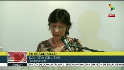 Venezuela: preside rectora de CNE Programa de Acompañamiento electoral