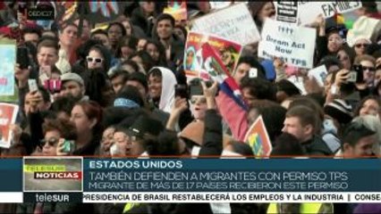 EE.UU.: ciudadanos defienden derechos de "dreamers" y "tepesianos"