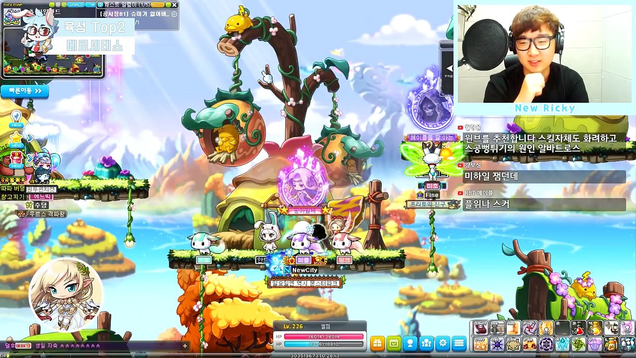 현재 메이플에서 가장 좋은 직업은?! 뉴리키가 뽑은 분야별 최고 직업 TOP3! [메이플스토리 : 뉴리키]