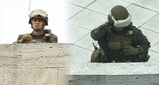 ABD'nin Ankara Büyükelçiliği Çatısındaki Silahlı ve Tam Teçhizatlı ABD Askeri Dikkat Çekti