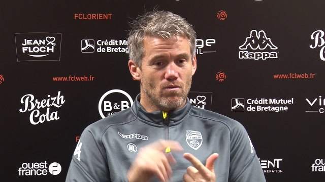 Le point presse de Mickaël Landreau avant FC Lorient - Sochaux