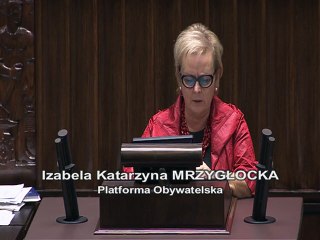 Izabela Katarzyna Mrzygłocka - 22.11.17