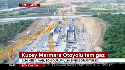 Kuzey Marmara Otoyolu tam gaz
