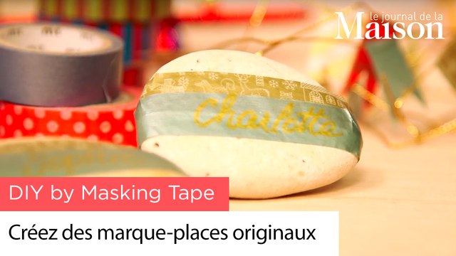 Noël by Masking Tape : créez des marque-places originaux