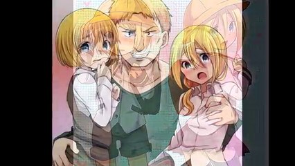 進撃の巨人　クリスタとアルミンが仲良さげでレズに見える件ｗｗｗ