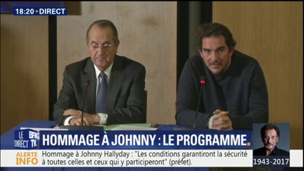 "Entre 500 et 700 bikers suivront le cortège de Johnny", déclare Stéphane Farran, son manager