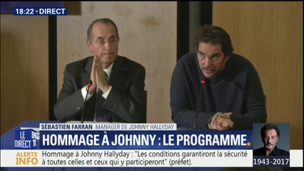 Hommage à Johnny: Un concert avec les "musiciens de Johnny" aura lieu "devant l'église de la Madeleine", a expliqué Sébastien Farran