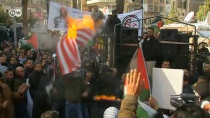 Cisjordânia vive dia de protestos contra decisão de Trump