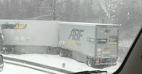 Lake-Effect Snow Bands Sweep Across Buffalo Region