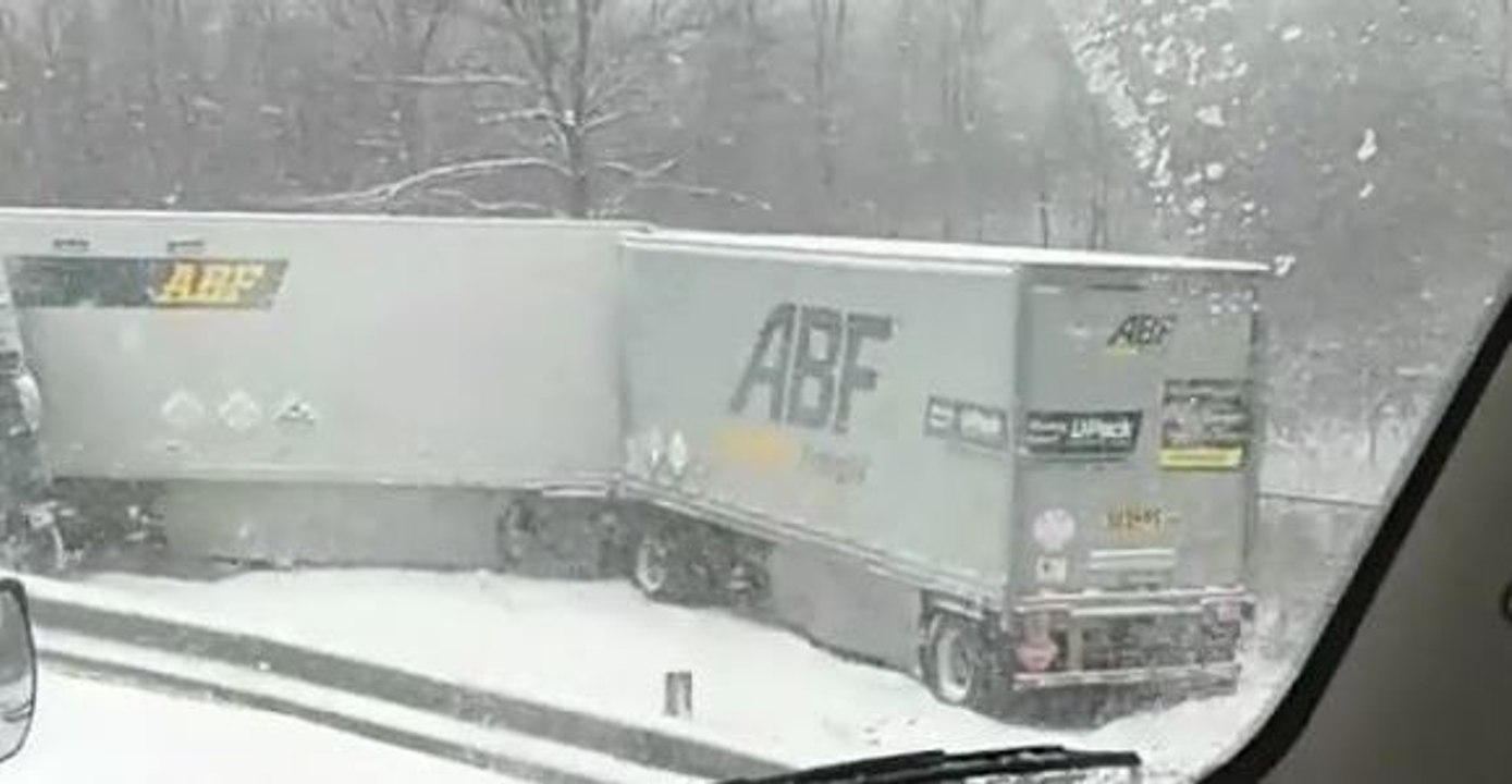 Lake-Effect Snow Bands Sweep Across Buffalo Region