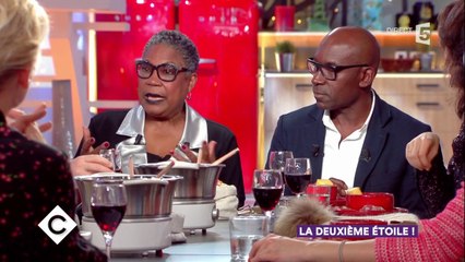 Firmine Richard et Lucien Jean-Baptiste au dîner - C à Vous - 07/12/2017