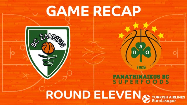 Highlights: Zalgiris Kaunas - Panathinaikos Superfoods Athens