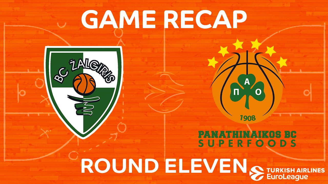 Highlights: Zalgiris Kaunas  - Panathinaikos Superfoods Athens