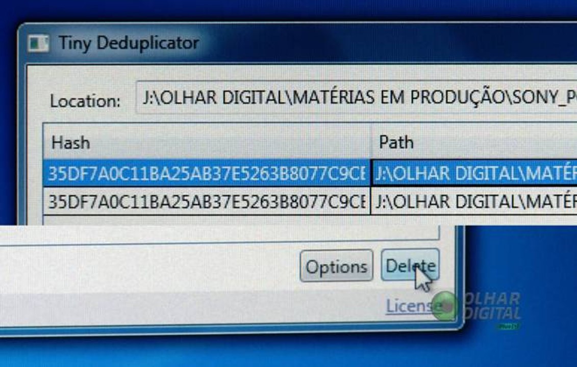 Download da semana: Tiny Deduplicator