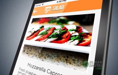 Apps de restaurantes mudam hábito de comer fora