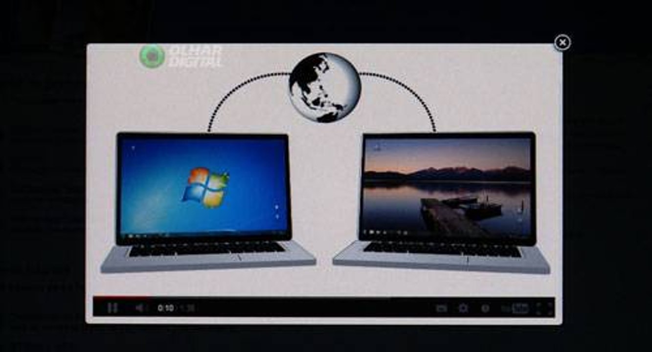 Olhar na Web: softwares de compartilhamento remoto