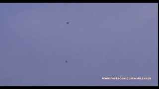 A-10 Warthog BRRRT Gun Run On ISIS Filmed By Daesh bags Themselves Near Aleppo
