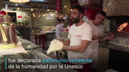 Pizza napolitana, patrimonio inmaterial