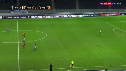 Pekarik P. Goal HD - Hertha Berlin	1-1	Ostersunds 07.12.2017