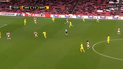 Mohamed Elneny  Goal HD - Arsenal	6-0	BATE 07.12.2017