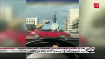 محافظ بورسعيد لـ يحدث في مصر  تمثال عبدالمنعم رياض لا يليق به وكسره كان متعمدا
