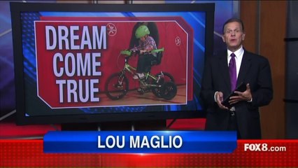 Boy With Rare Condition Rides a Bike Thanks to College Students