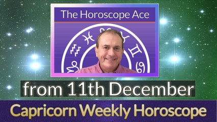 Capricorn Weekly Horoscope from 11th December - 18th December 2017