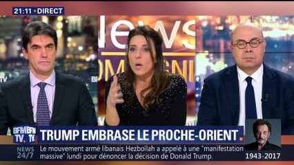 Jérusalem: Donald Trump embrase le Proche-Orient