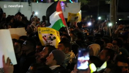 Jordanians call for uprising over Trump's Jerusalem declaration