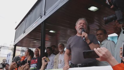 Lula ratifica su intención de volver al poder y busca el apoyo popular