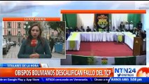 Iglesia católica de Bolivia descalificó el fallo que habilitó al presidente Evo Morales para una nueva reelección