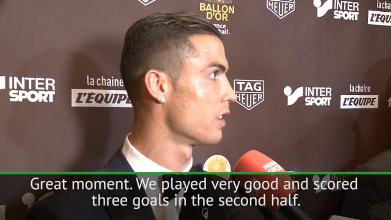 Ronaldo recalls 'fantastic night' of Champions League win with Real Madrid