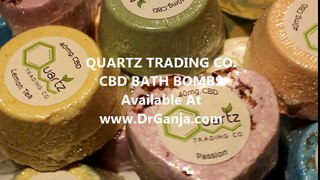 Quartz Trading Co. CBD Bath Bombs Available on DrGanja.com