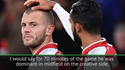 Video herunterladen: Dominant Wilshere ready for Arsenal start - Wenger