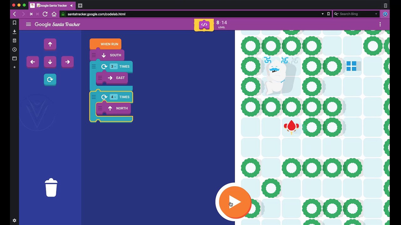 Google Santa Tracker Code Lab Solutions