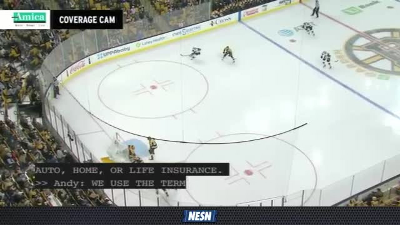 Amica Coverage Cam: Bruins Using Layers Vs. Coyotes