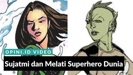#1MENIT | Sujatmi dan Melati Superhero Dunia