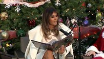 First Lady Melania Trump reads 