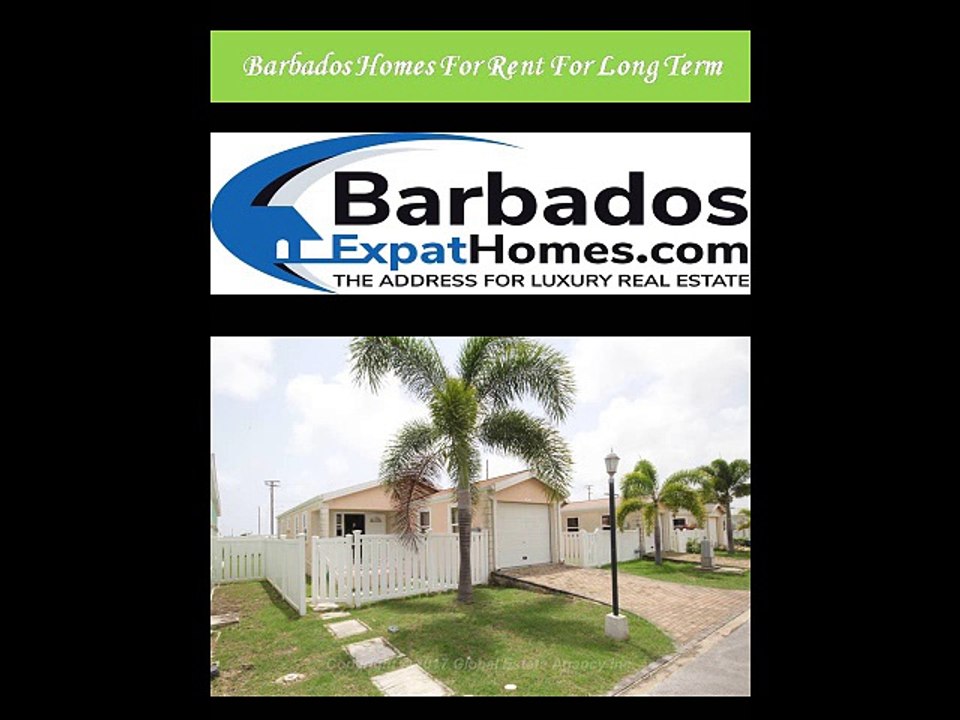 Barbados Homes For Rent For Long Term