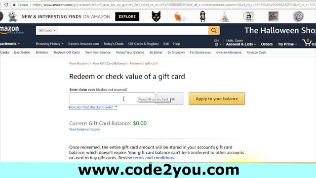 Free Amazon Codes - How to get free amazon gift card codes full working 100% 2017