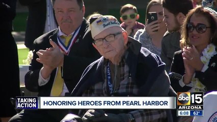 Honoring heroes from Pearl Harbor