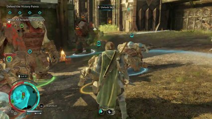 SHADOW OF WAR NO DEATHS FIRST TIME PLAYTHROUGH 177 POST-END SIEGE DEFENDING!