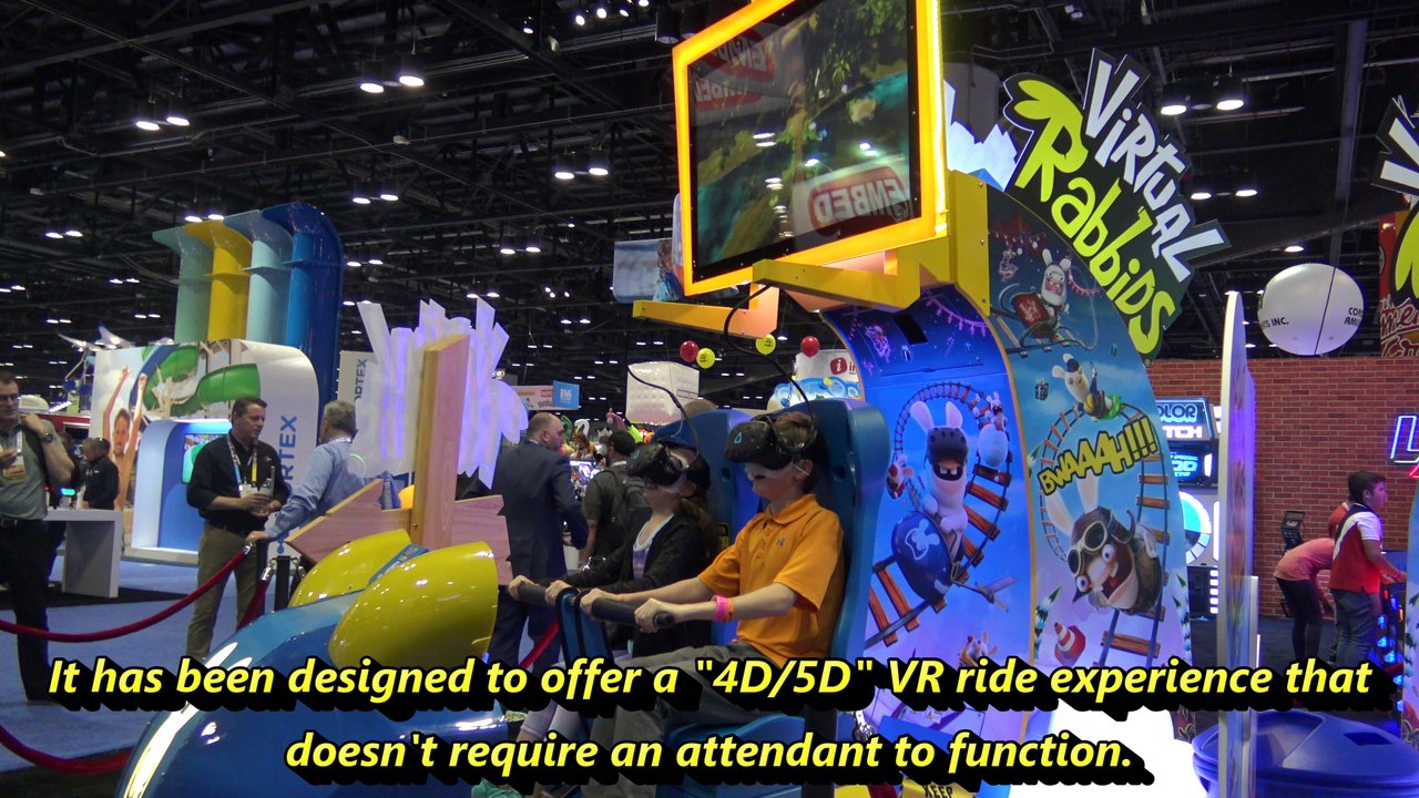 Virtual Rabbids: The Big Ride (LAI Games) - IAAPA 2017