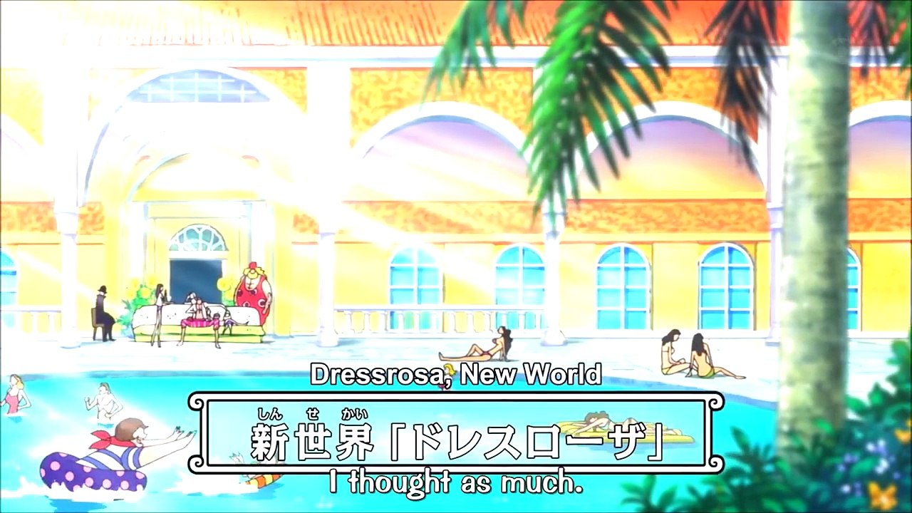 Doflamingo FIRST APPEARANCE IN THE NEW WORLD _ One Piece [ENG SUB] HD