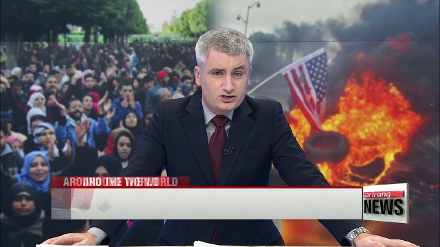 Palestinians injured in protests over Trump's Jerusalem move