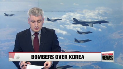U.S. B-1B bombers participate in joint U.S.-South Korea military exercise